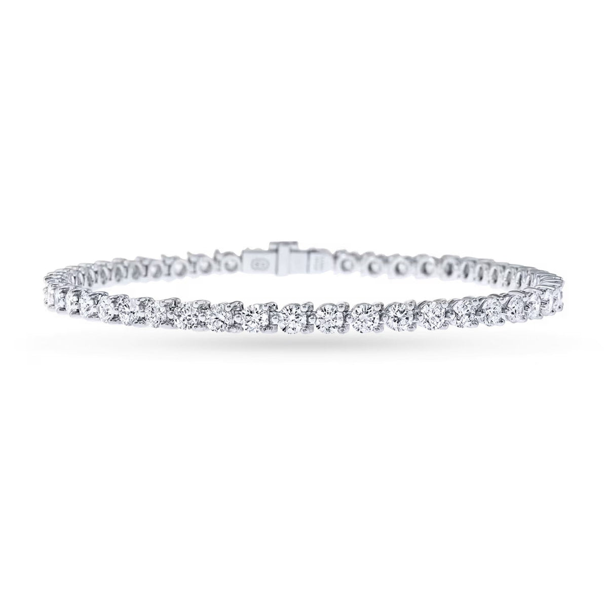 Carave Paris Classic Round Diamond Tennis Bracelet