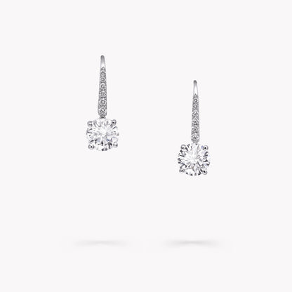 Carave Paris Classic Solitaire Drop Earrings