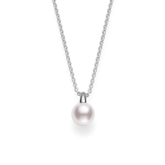 Carave Paris Classic Solitaire Pearl Pendant Necklace