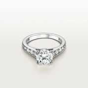 Carave Paris Double Floral Pear Cut Diamond Open Ring