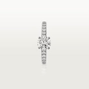 Carave Paris Double Floral Pear Cut Diamond Open Ring