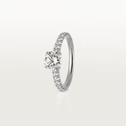 Carave Paris Double Floral Pear Cut Diamond Open Ring