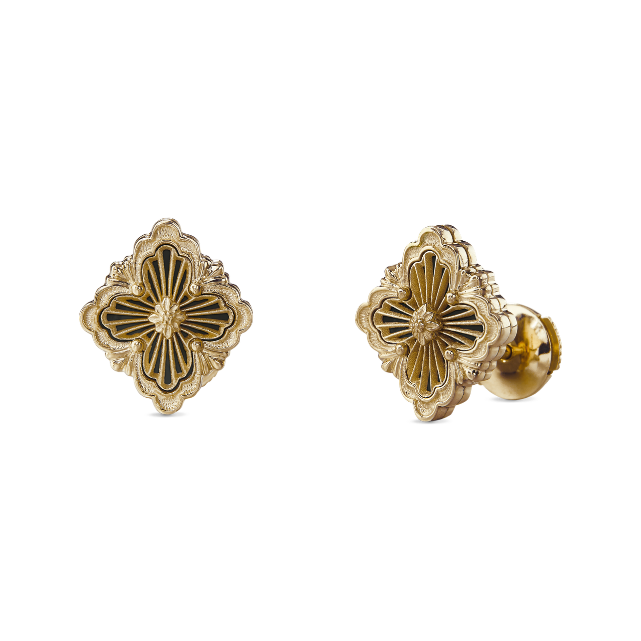 Carave Paris Cœur de Lumière Diamond Heart Stud Earrings