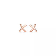 Carave Paris Crossed Ribbon Stud Earrings