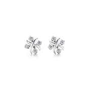 Carave Paris Crystal X Stud Earrings