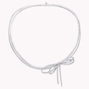 Carave Paris Diamond Bow Choker Necklace