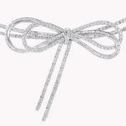 Carave Paris Diamond Bow Choker Necklace