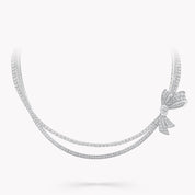 Carave Paris Diamond Bow Collar Necklace