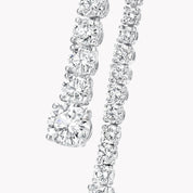 Carave Paris Diamond Chain Drop Earrings