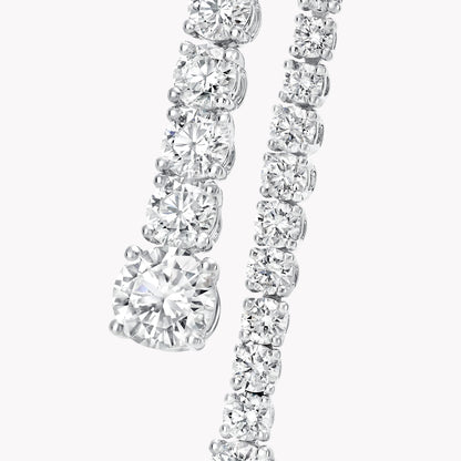 Carave Paris Diamond Chain Drop Earrings