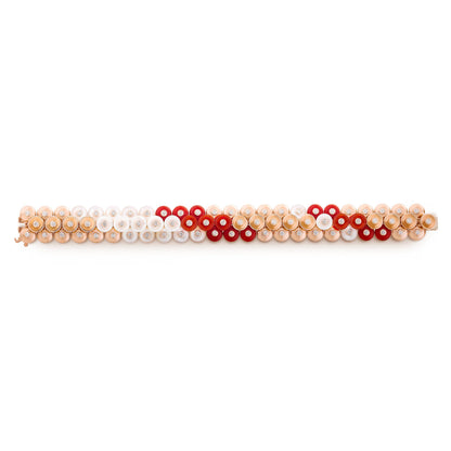 Carave Paris Diamond Disc Motif High Jewelry Bracelet