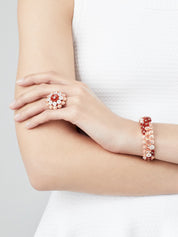Carave Paris Diamond Disc Motif High Jewelry Bracelet