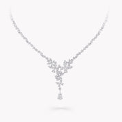 Carave Paris Diamond Drop Bridal Necklace