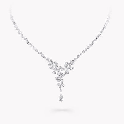 Carave Paris Diamond Drop Bridal Necklace