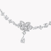 Carave Paris Diamond Drop Bridal Necklace