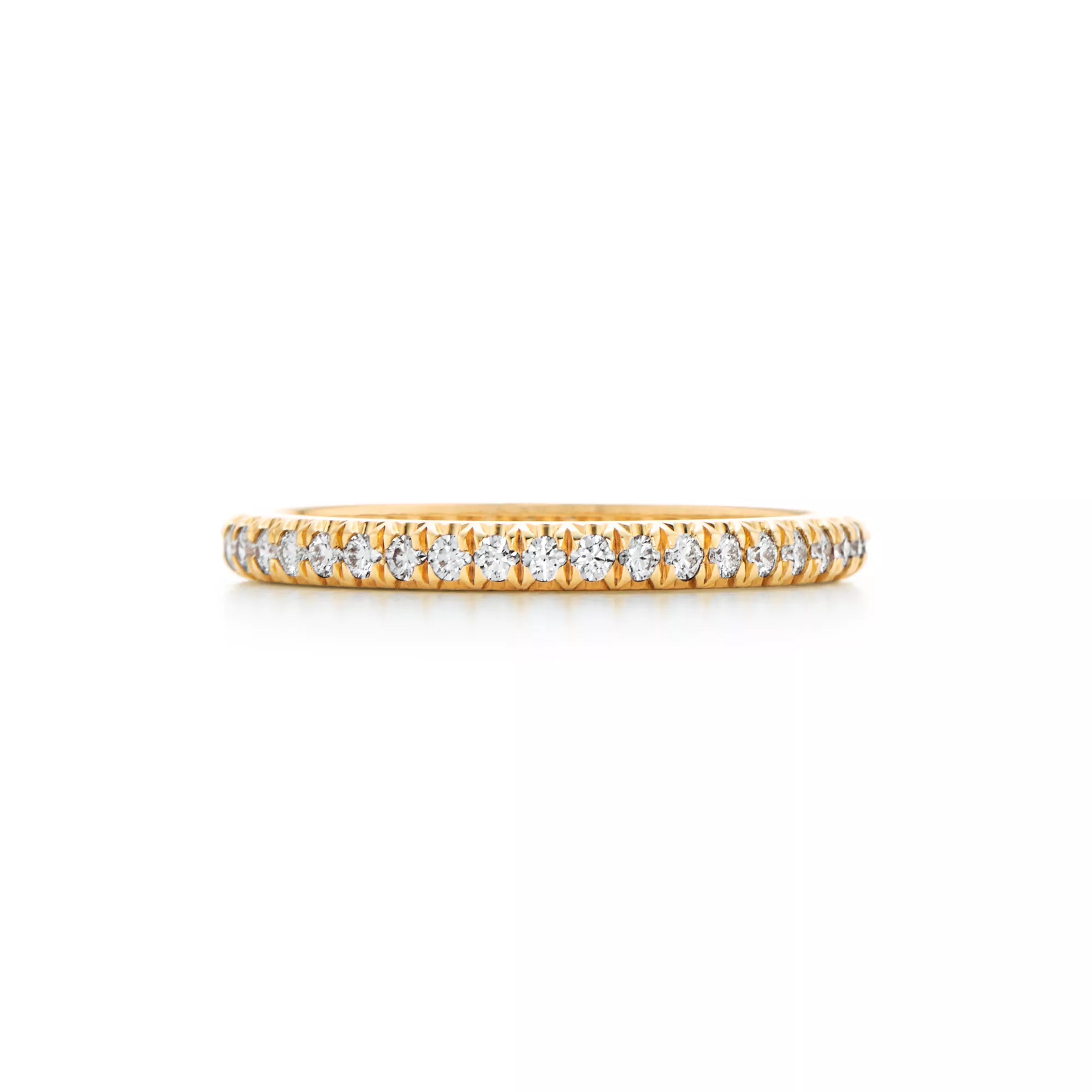 Carave Paris Diamond Eternity Band in Yellow Gold