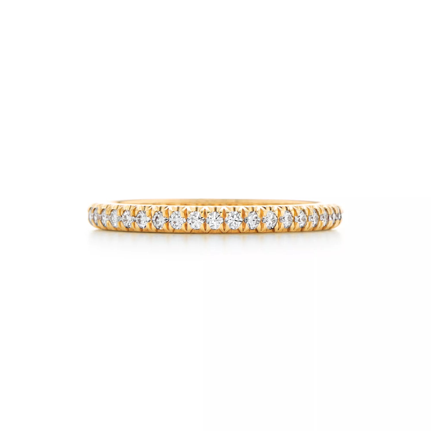 Carave Paris Diamond Eternity Band in Yellow Gold