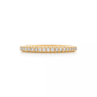 Carave Paris Diamond Eternity Band in Yellow Gold