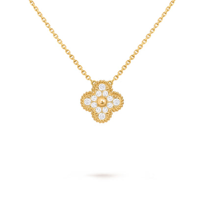 Carave Paris Diamond Flower Necklace