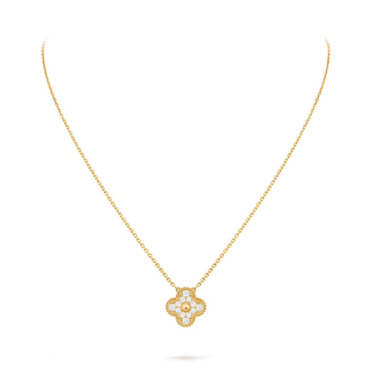 Carave Paris Diamond Flower Necklace