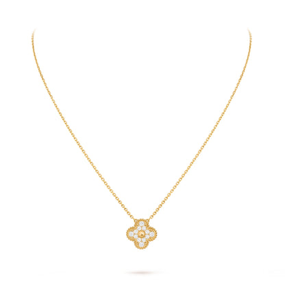 Carave Paris Diamond Flower Necklace