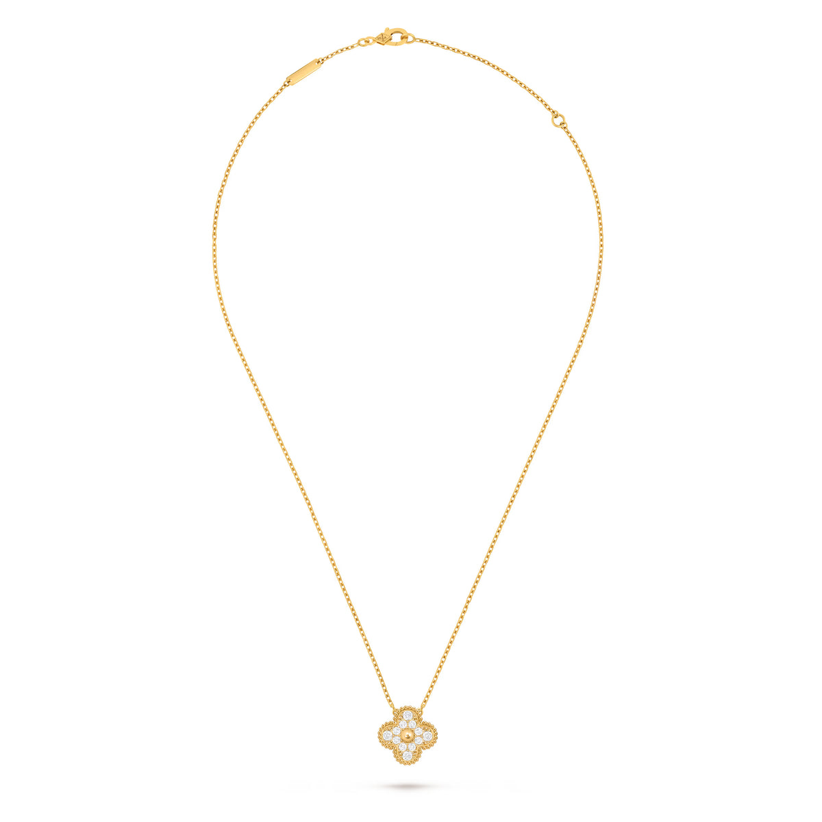 Carave Paris Diamond Flower Necklace
