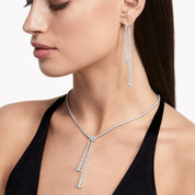Carave Paris Diamond Lariat Drop Necklace