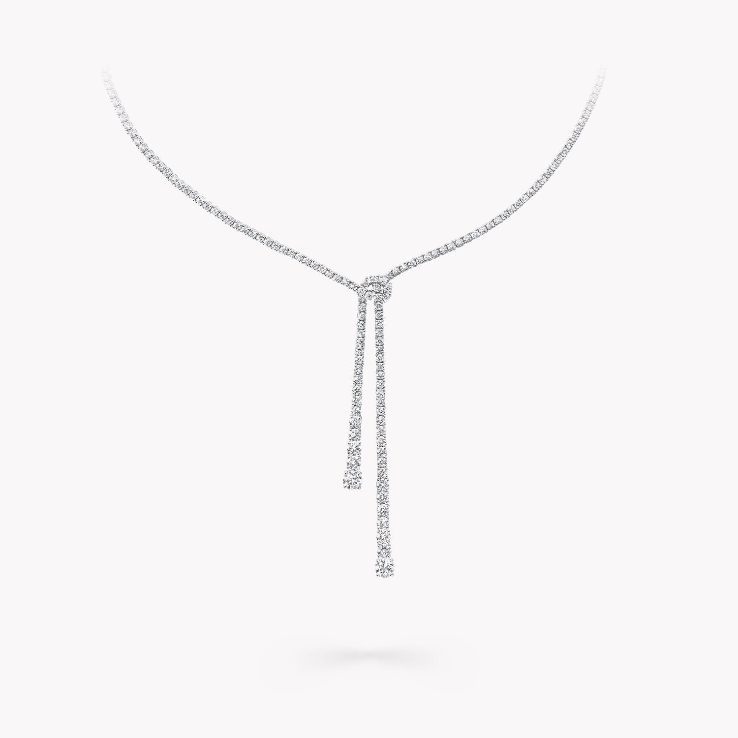 Carave Paris Diamond Lariat Drop Necklace