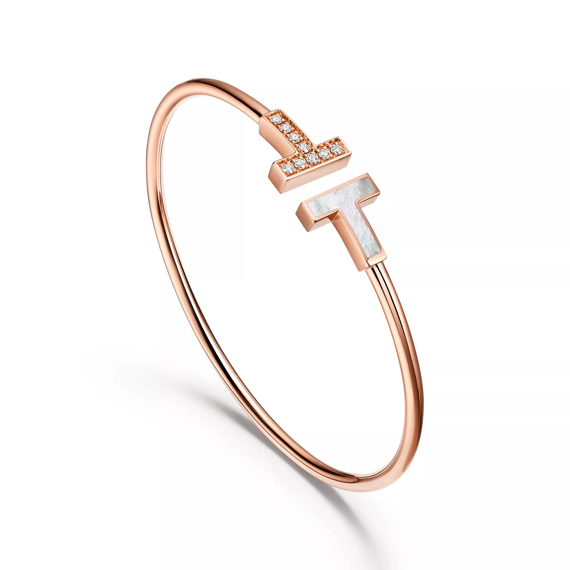 carave-paris-diamond-mother-of-pearl-t-rose-gold-open-bangle-for-women_2.webp