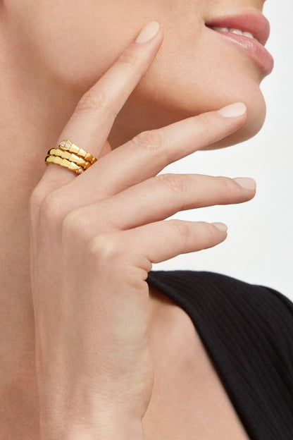 Carave Paris Diamond Serpentine Wrap Ring