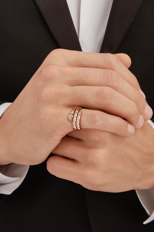 Carave Paris Diamond Serpentine Wrap Ring
