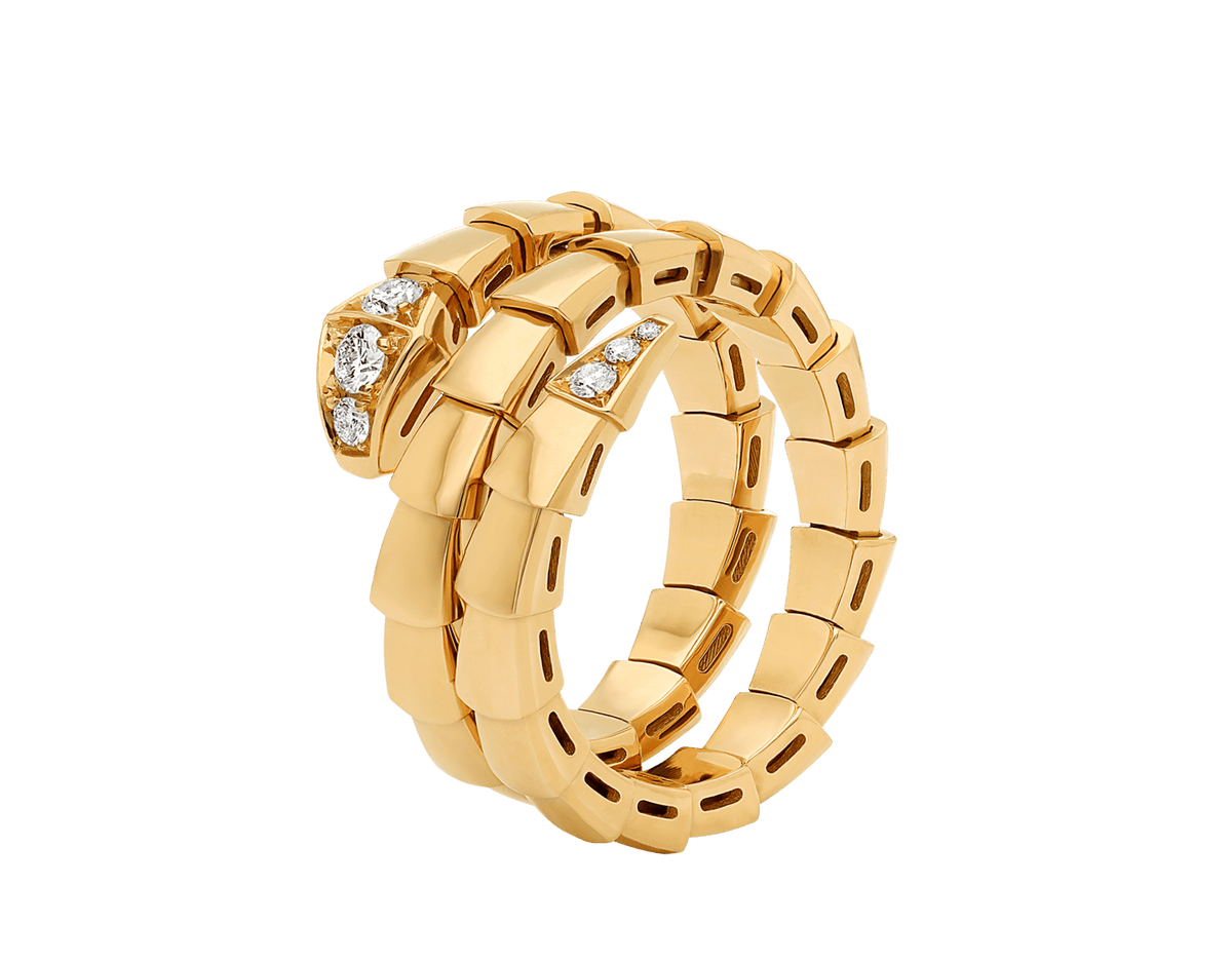 Carave Paris Diamond Serpentine Wrap Ring