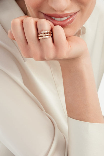 Carave Paris Diamond Serpentine Wrap Ring