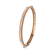 Carave Paris Diamond Station Bangle Bracelet