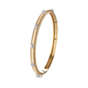 Carave Paris Diamond Station Bangle Bracelet