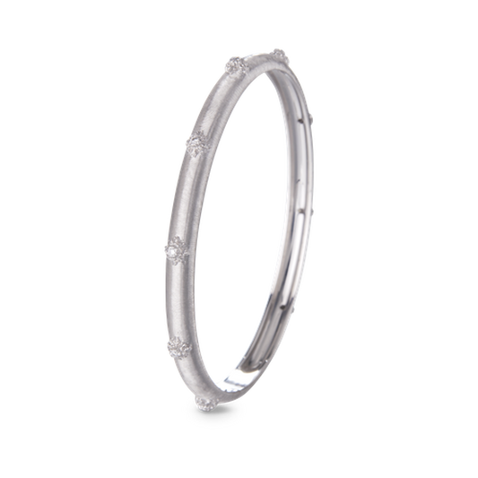 Carave Paris Diamond Station Bangle Bracelet