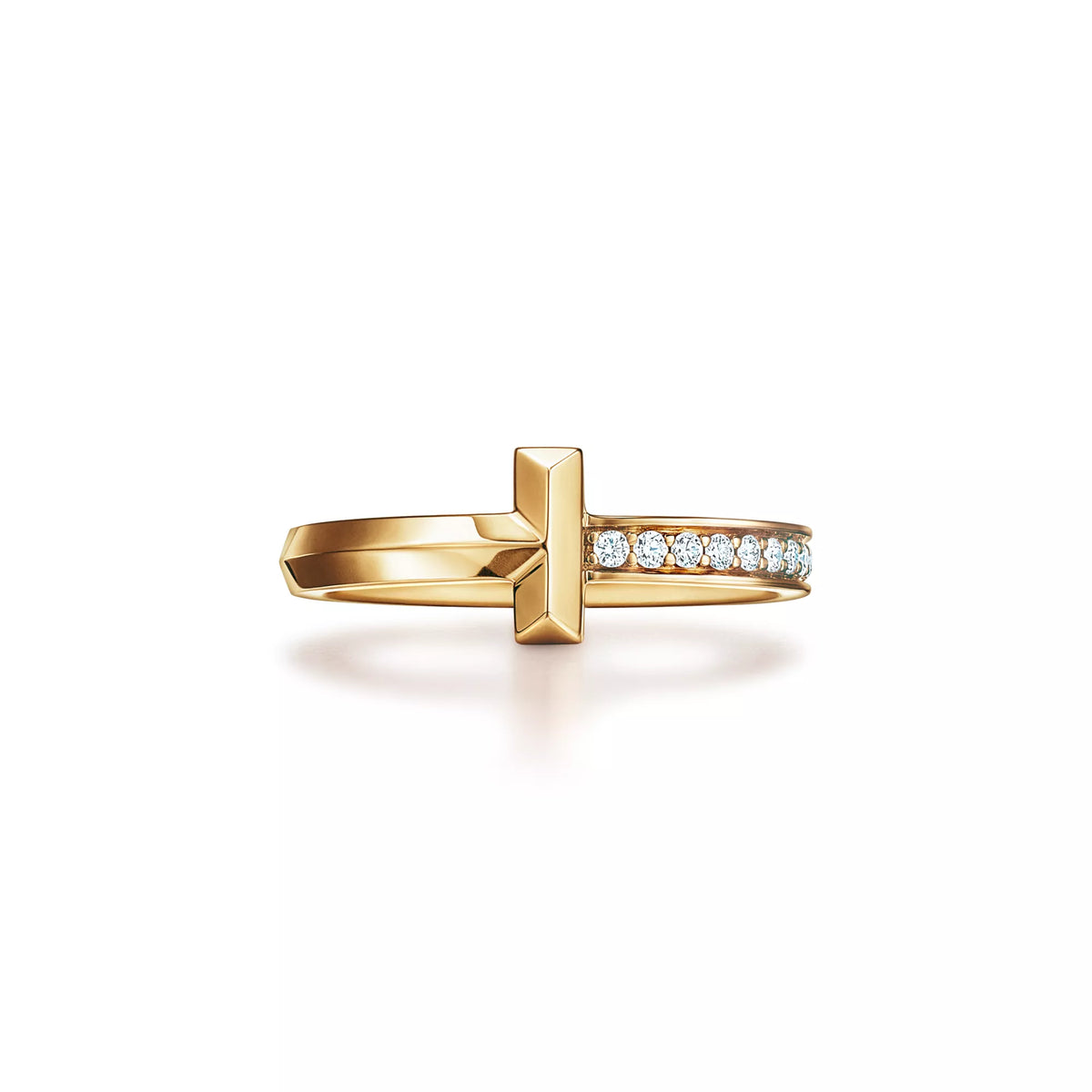 Carave Paris Diamond T Bar Ring