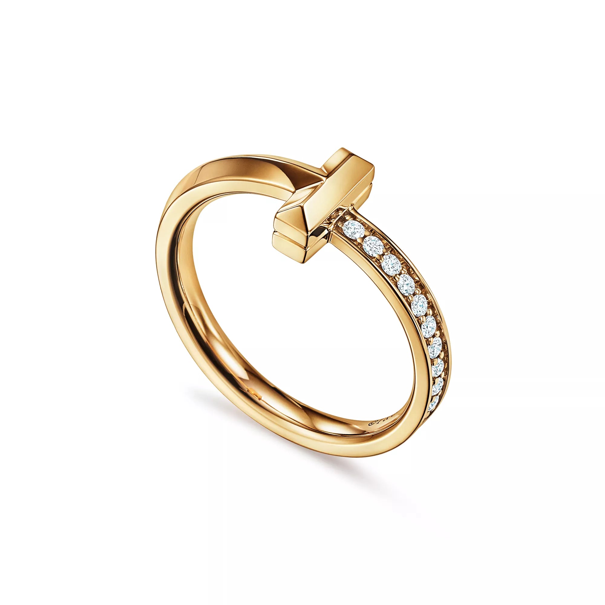 Carave Paris Diamond T-Bar Ring