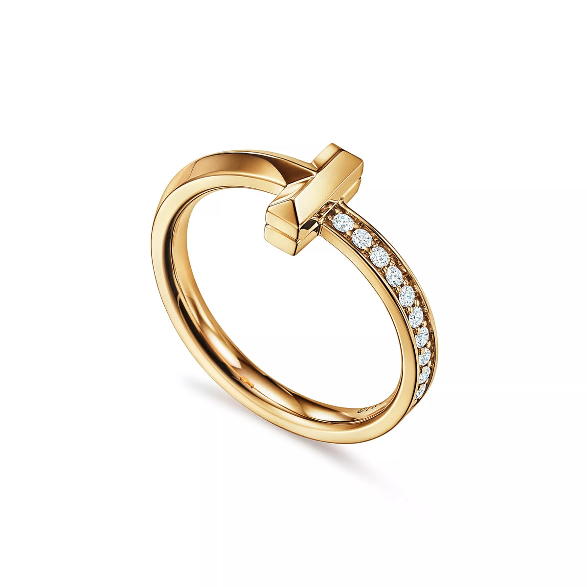 Carave Paris Diamond T Bar Ring
