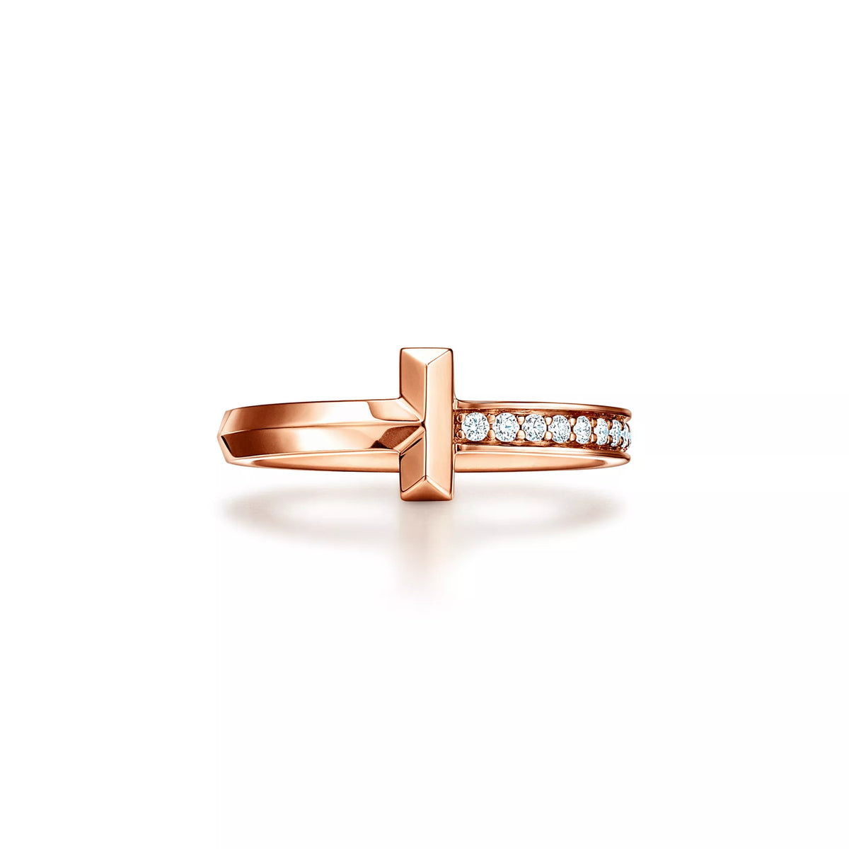 Carave Paris Diamond T Bar Ring