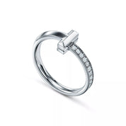 Carave Paris Diamond T-Bar Ring
