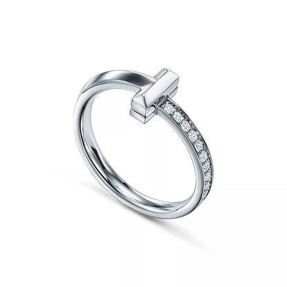 Carave Paris Diamond T Bar Ring