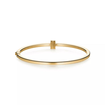 Carave Paris Minimalist T Hinged Bangle Bracelet