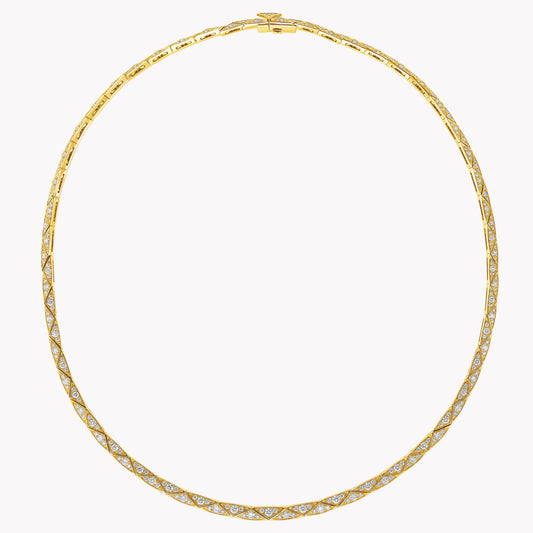 Carave Paris Diamond Tennis Collar Necklace