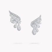 Carave Paris Diamond Wing Drop Earrings