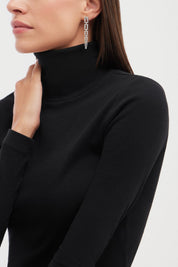 Carave Paris Diva Diamond Link Drop Earrings in Rose Gold