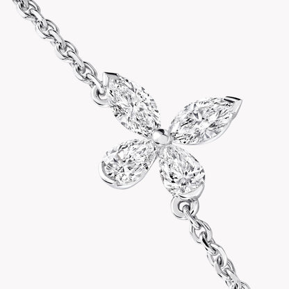 Carave Paris Double Layer Butterfly Diamond Necklace