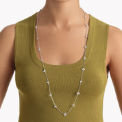Carave Paris Double Layer Butterfly Diamond Necklace