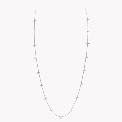 Carave Paris Double Layer Butterfly Diamond Necklace