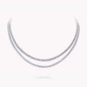 Carave Paris Double Layer Diamond Collar Necklace